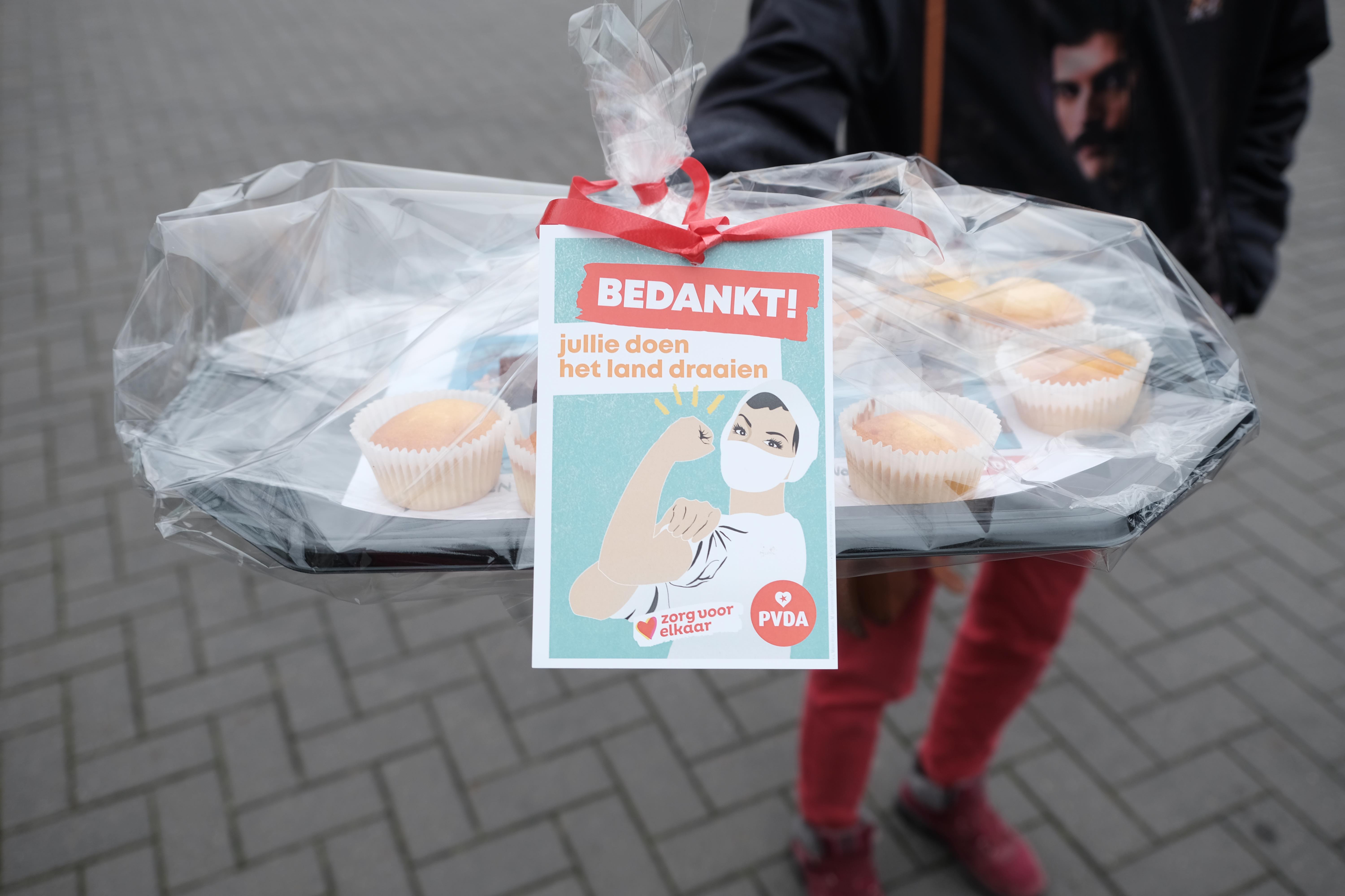 PVDA Bakt muffins, cakes en brownies voor de “winter van de solidariteit”